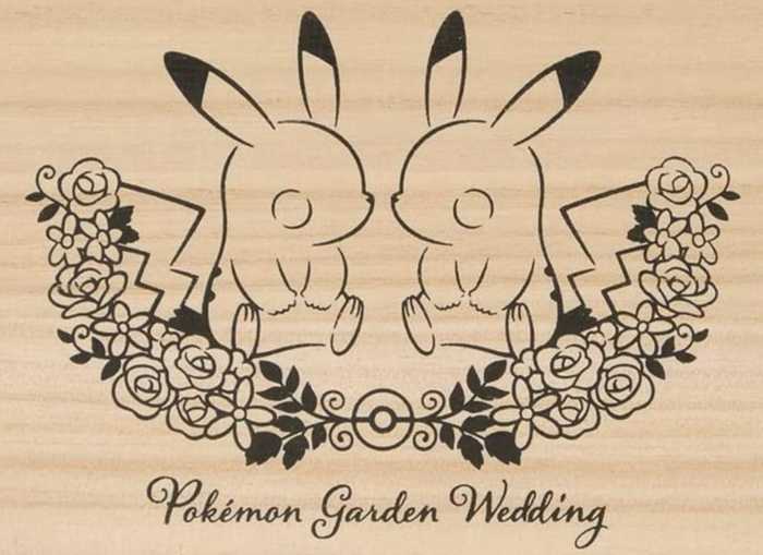 Pokémon Garden Wedding メインアート イラスト  ウェディング ピカチュウ